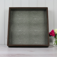 Faux Shagreen Tray - Large