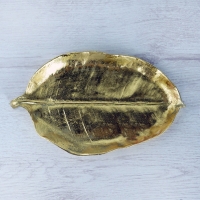 Mini Gold Leaf Tray