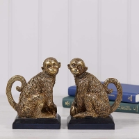 Monkey Bookends