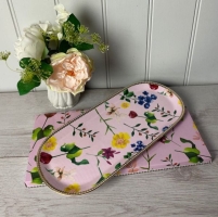 Pink Porcelain Tray - medium