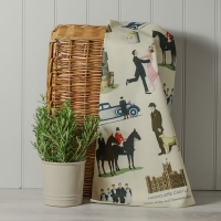 Downton Style Tea Towel